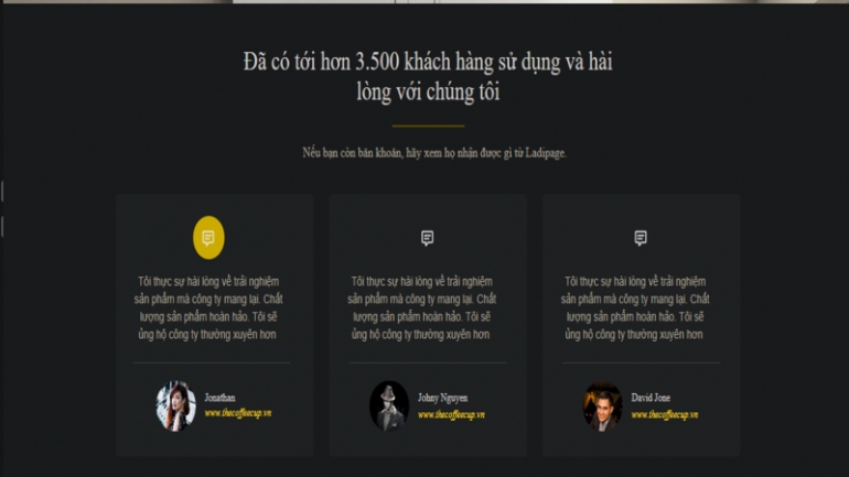 Thiết kế  landing page