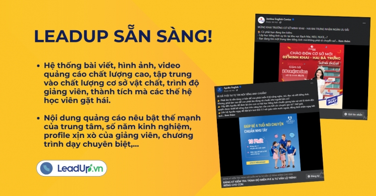 G&oacute;i quảng c&aacute;o ng&agrave;nh Gi&aacute;o dục - Tăng chuyển đổi, thu h&uacute;t học vi&ecirc;n