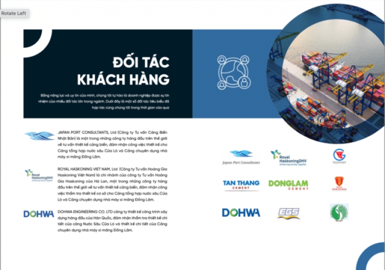 Thiết kế website homepage, profile c&ocirc;ng ty