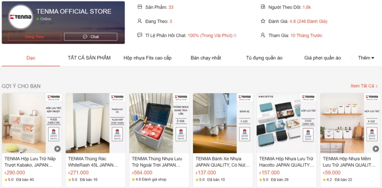 Tạo, vận h&agrave;nh, tối ưu cửa h&agrave;ng Shopee/Tiktok/Lazada