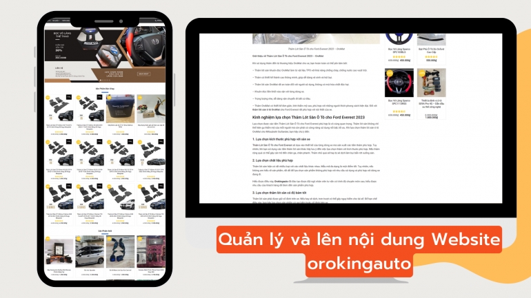 Phủ nội dung cho Website mới  & Hỗ trợ, Tư vấn SEO Onpage chuẩn cơ bản