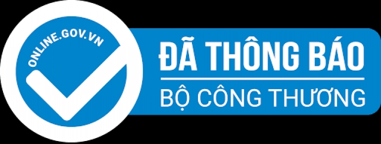 Th&ocirc;ng b&aacute;o website với Bộ C&ocirc;ng Thương