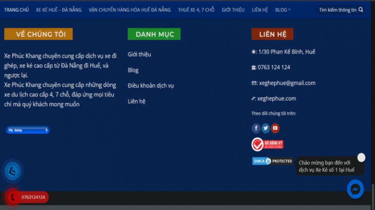 Thiết kế website cho xe &ocirc; t&ocirc;