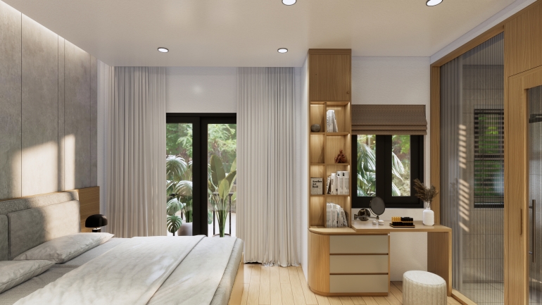 Thiết kế nội thất: ph&ograve;ng ngủ, ph&ograve;ng kh&aacute;ch, bếp,...