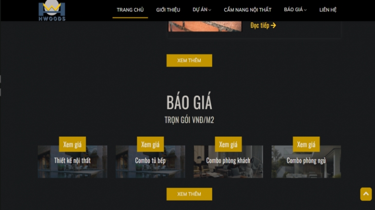 Thiết kế giao diện website b&aacute;n h&agrave;ng