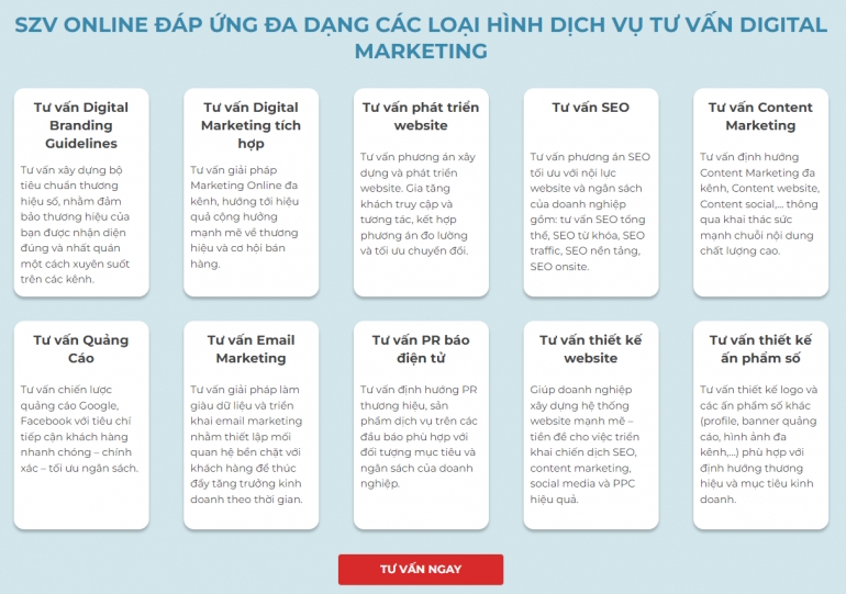 Dịch vụ tư vấn chiến lược Digital Marketing 4.0