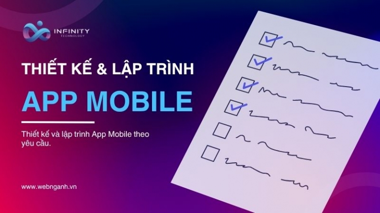 Thiết kế v&agrave; lập tr&igrave;nh App Mobile (ứng dụng đi động) theo y&ecirc;u cầu