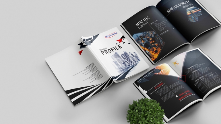 Thiết kế Hồ Sơ Năng Lực Doanh Nghiệp - Company Profile