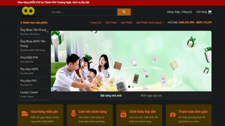 Thiết kế website theo y&ecirc;u cầu