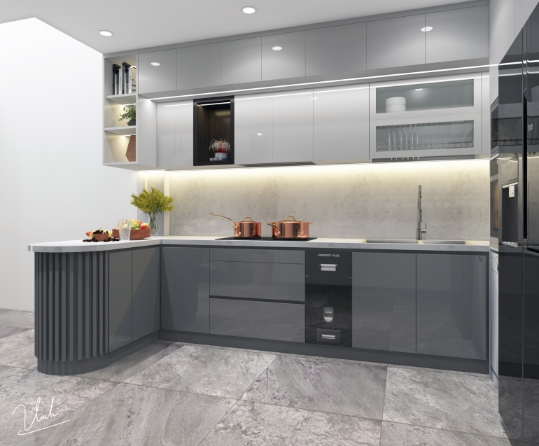 Thiết kế nội thất căn hộ dưới 100 m2 trong 2 ng&agrave;y