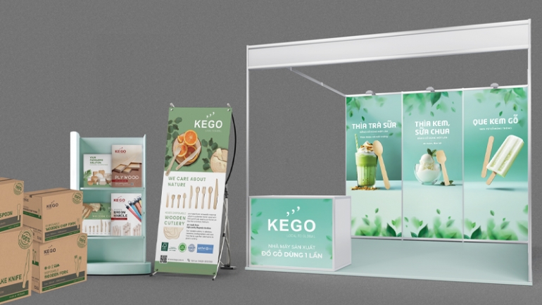 Thiết kế Standee / Backdrop / Bandroll / Booth hội chợ