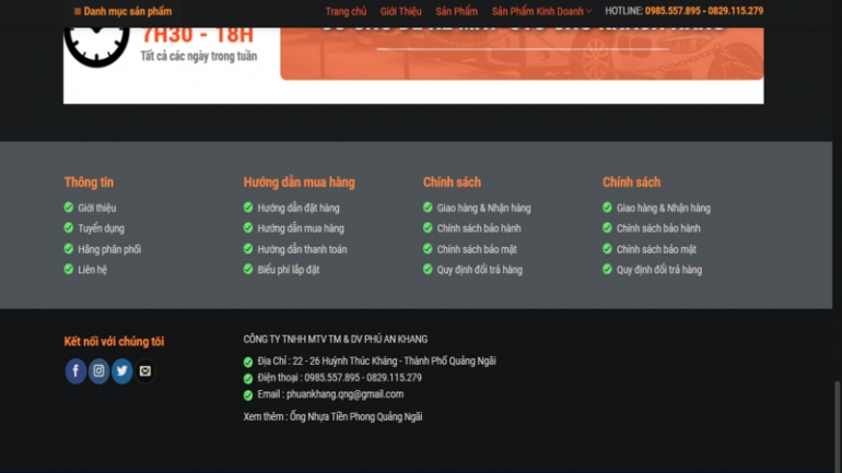 Thiết kế website theo y&ecirc;u cầu