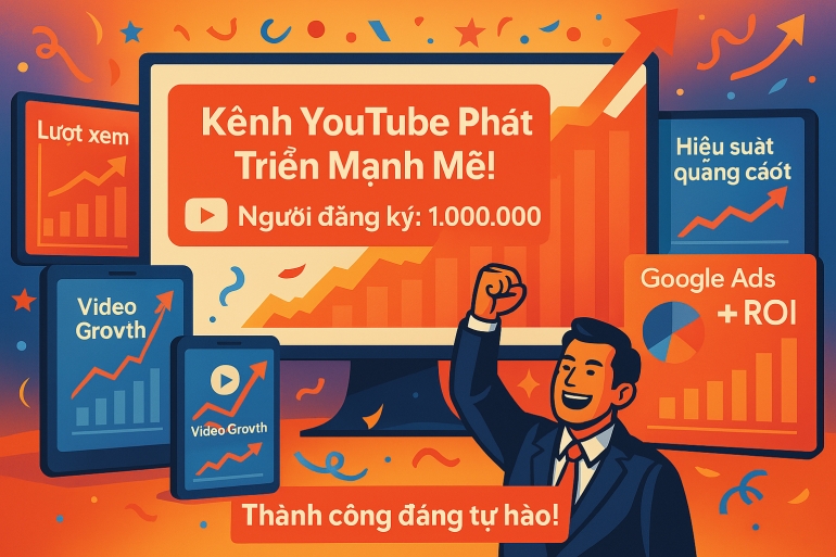 YouTube Video Promotion via Google Ads - Strategic Growth Campaign Quảng B&aacute; Video YouTube qua Google Ads - Chiến Dịch Tăng Trưởng Chiến Lược