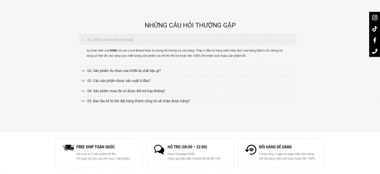 Thiết kế Landing Page giới thiệu dịch vụ & b&aacute;n h&agrave;ng