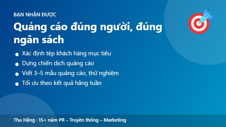 Chạy quảng c&aacute;o fanpage/TikTok cho shop nhỏ &ndash; ng&acirc;n s&aacute;ch dưới 10 triệu/th&aacute;ng