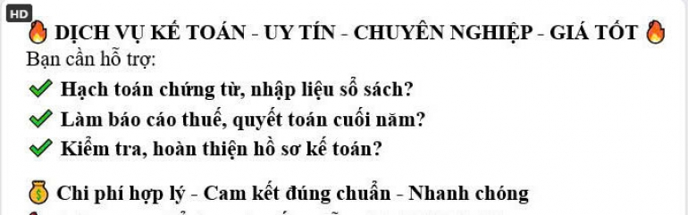 DỊCH VỤ KẾ TO&Aacute;N CHUY&Ecirc;N NGHIỆP