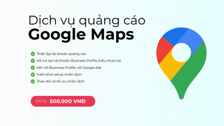 Quảng c&aacute;o Google Maps