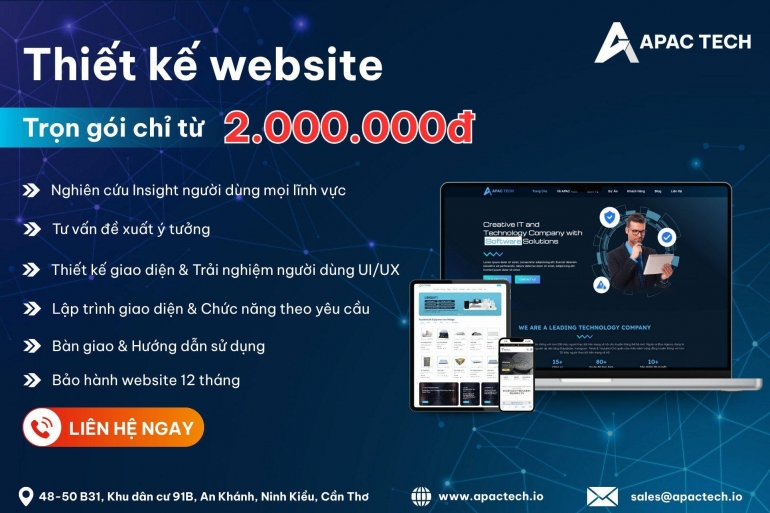 X&Acirc;Y DỰNG WEBSITE CHUY&Ecirc;N NGHIỆP - GI&Aacute; RẺ