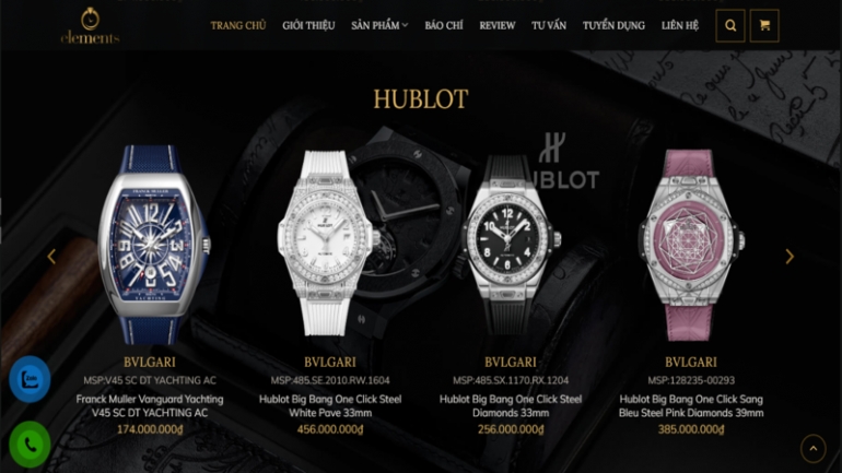 Thiết kế website mẫu b&aacute;n h&agrave;ng