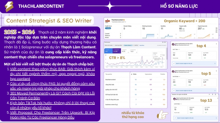 G&oacute;i Content Đa K&ecirc;nh Ti&ecirc;u Chuẩn (10 b&agrave;i SEO + 10 post Fanpage + 10 video TikTok: giao trong v&ograve;ng 4 tuần). Gi&aacute; đ&atilde; tối ưu theo mức ng&acirc;n s&aacute;ch Content Marketing cho SME & startup.