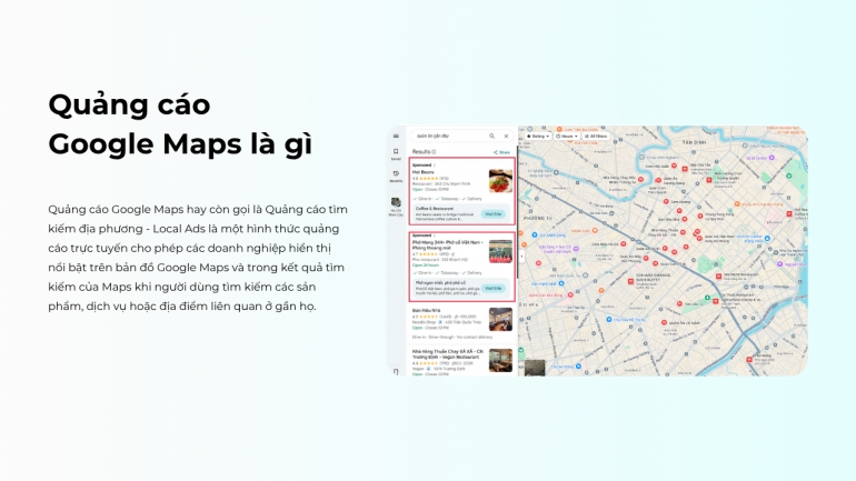 Quảng c&aacute;o Google Maps