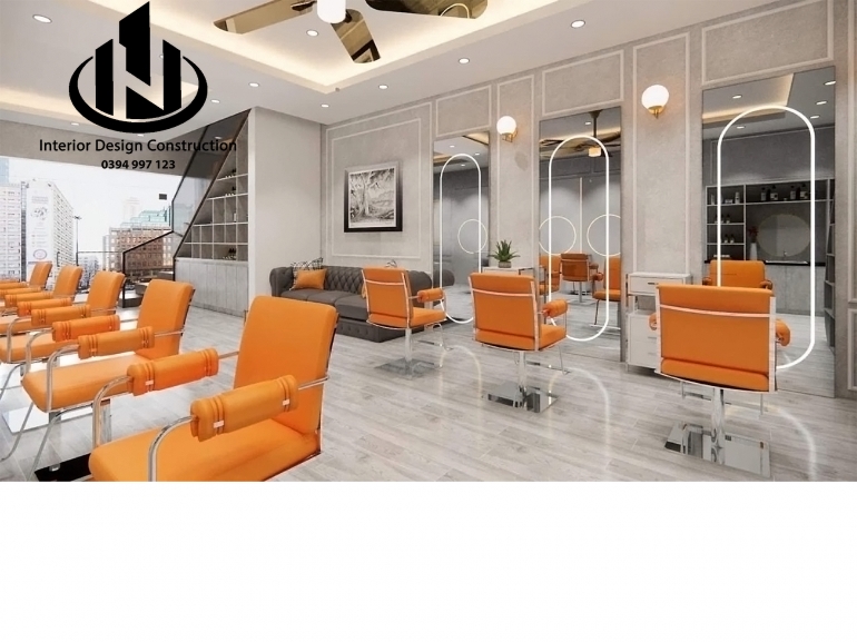 thiết kế thi c&ocirc;ng trọn g&oacute;i Salon T&oacute;c - Nail - Spa