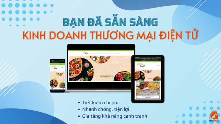 Thiết lập gian h&agrave;ng Thương mại điện tử Shopee/ Lazada trọn g&oacute;i