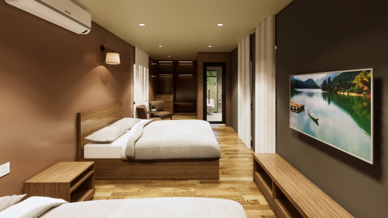 Thiết kế nội thất nh&agrave; cửa