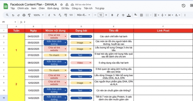 Viết Content/x&acirc;y dựng nội dung cho Website, Fanpage