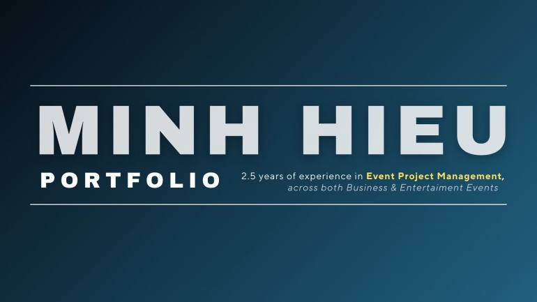 Thiết kế Portfolio c&aacute; nh&acirc;n