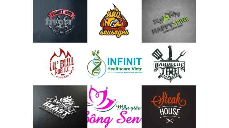 Thiết kế logo chuy&ecirc;n nghiệp, kh&ocirc;ng giới hạn số lần chỉnh sửa