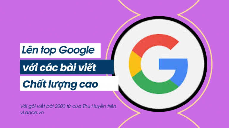 Viết b&agrave;i SEO 2000 từ cho website l&ecirc;n top Google