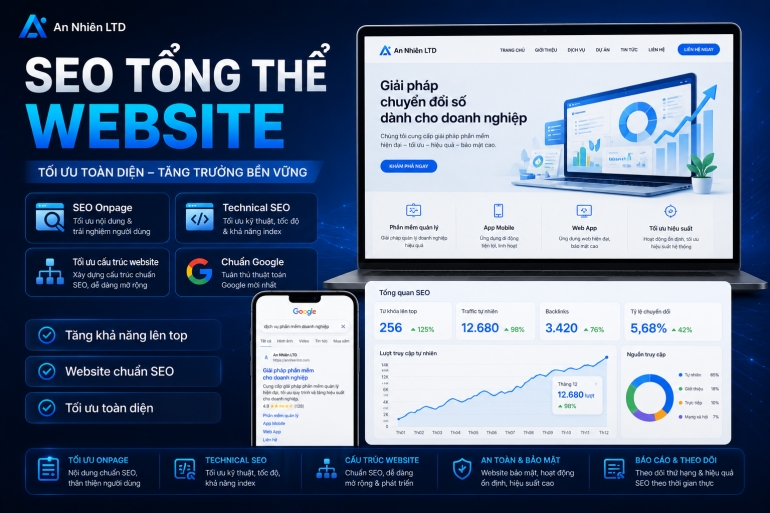 Dịch vụ SEO website & tối ưu top google chuy&ecirc;n nghiệp.