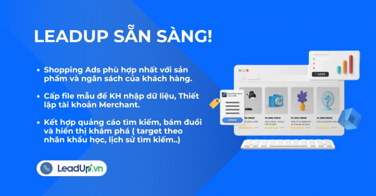 Quảng c&aacute;o Google Shopping