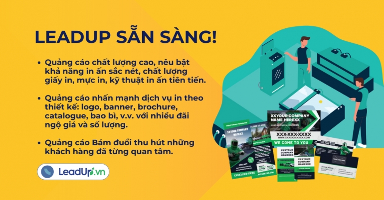 G&oacute;i quảng c&aacute;o ng&agrave;nh In ấn chuy&ecirc;n nghiệp, đ&uacute;ng mục ti&ecirc;u