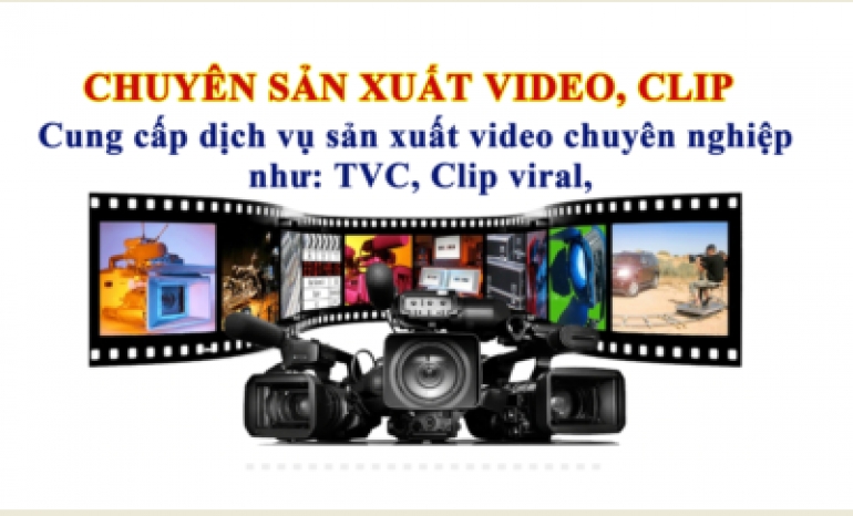 Sản xuất TVC, video doanh nghiệp, video quảng c&aacute;o sản phẩm  Video Viral  Clips k&ecirc;nh tiktok  Quay phim, chụp ảnh....