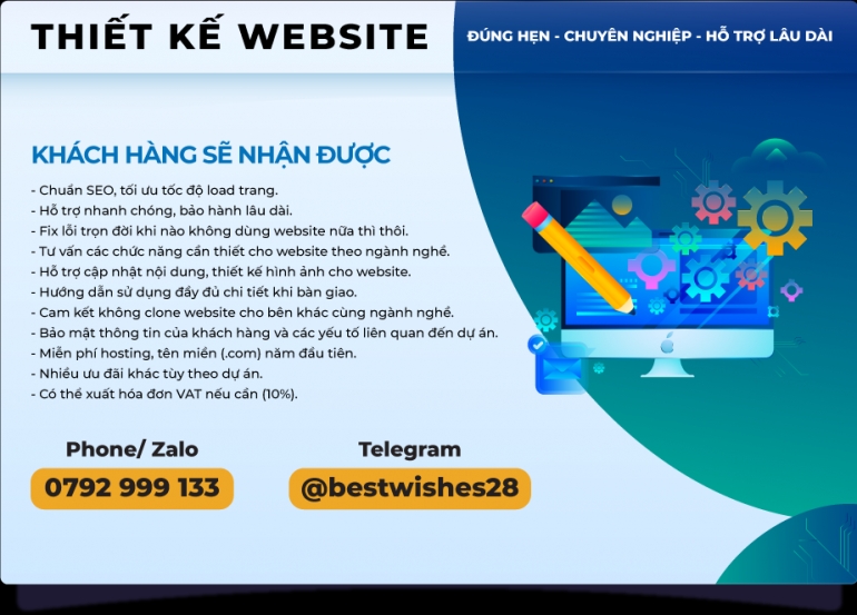 Thiết kế website đa lĩnh vực - Chuy&ecirc;n nghiệp - Đ&uacute;ng hẹn