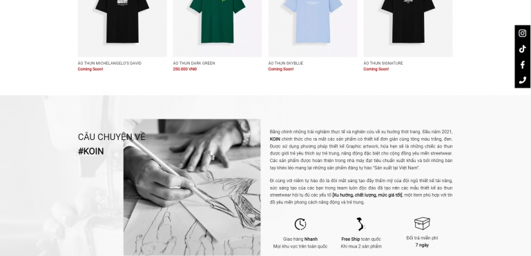 Thiết kế Landing Page giới thiệu dịch vụ & b&aacute;n h&agrave;ng