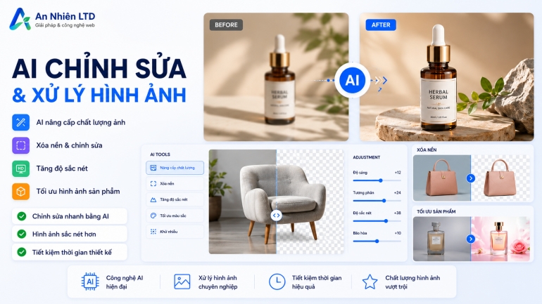 Thiết kế & xử l&yacute; h&igrave;nh ảnh bằng AI