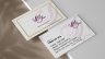 My Spa | Name Card Design