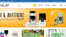 Website b&aacute;n mỹ phẩm nhật bản