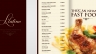 Restaurant Menu