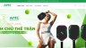 Thiết kế website amesport.vn