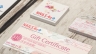 Thiết kế lại bộ Gift Card v&agrave; Brochure cho nails 7 spa NAILS 4U #1