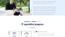 Landing page - IT program - VLB