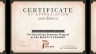 APA Spa - Certificate
