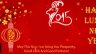 Banner ch&uacute;c mừng năm mới của k&ecirc;nh truyền th&ocirc;ng trường