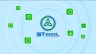 Logo v&agrave; bộ nhận diện thương hiệu ST sweet