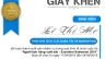 Giay khen