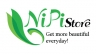 Thiết kế logo shop b&aacute;n h&agrave;ng online NiPi Store`
